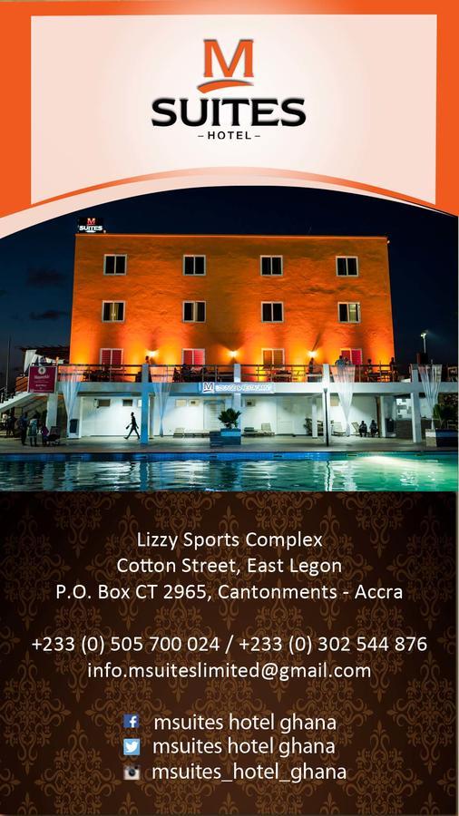 M Suites Hotel Accra Exterior photo